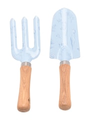Widdop Blue Trowel & Fork Set - Image 1 of 5