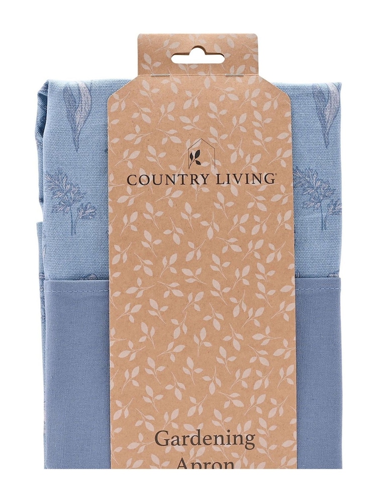 Widdop Blue Garden Apron - Image 3 of 3 Widdop Blue Garden Apron - Image 3 of 3