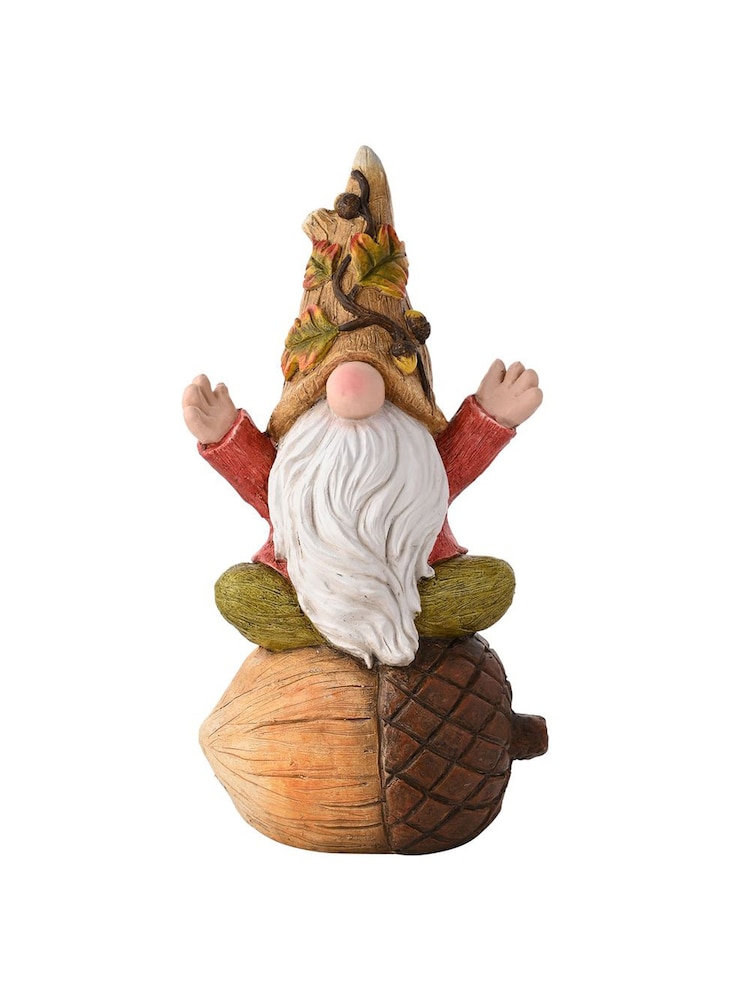 Widdop Brown Outdoor Autumnal Gonk Sat On An Acorn - Image 1 of 2 Widdop Brown Outdoor Autumnal Gonk Sat On An Acorn - Image 1 of 2