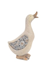Widdop White Resin Duck Figurine - Image 1 of 2