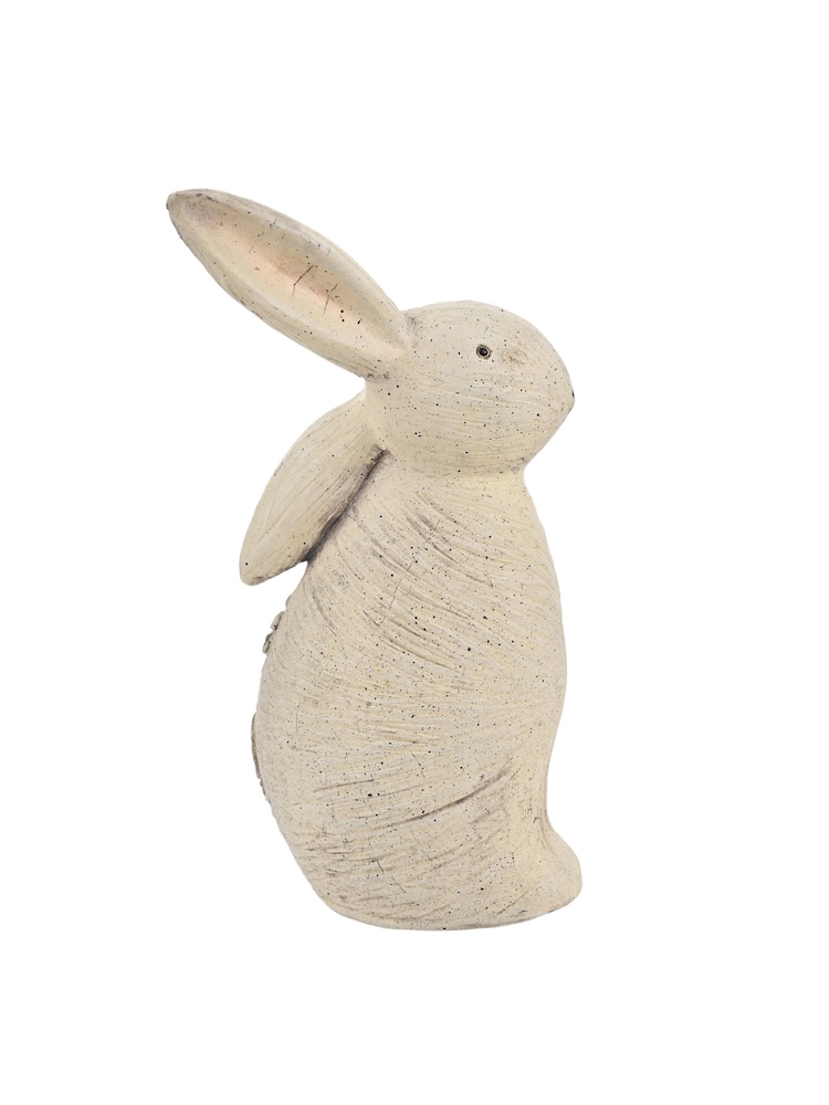 Widdop White Resin Rabbit Figurine - Image 1 of 2 Widdop White Resin Rabbit Figurine - Image 1 of 2