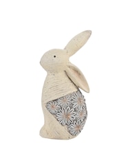 Widdop White Resin Rabbit Figurine - Image 2 of 2