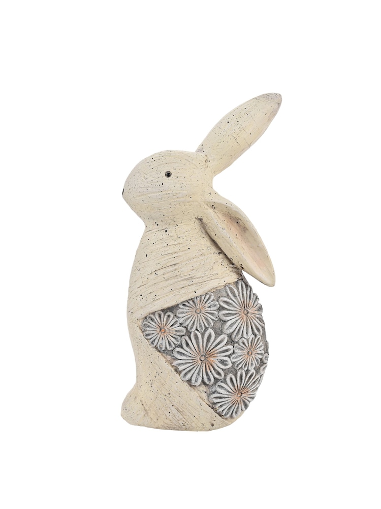 Widdop White Resin Rabbit Figurine - Image 2 of 2 Widdop White Resin Rabbit Figurine - Image 2 of 2