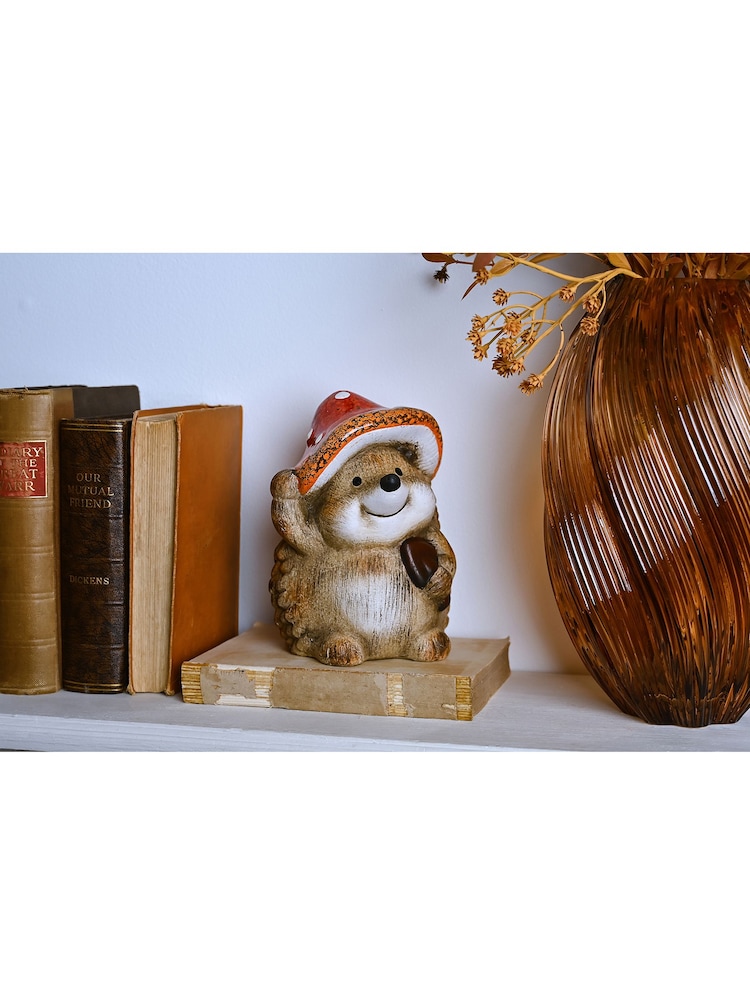 Widdop Brown Large Hedgehog In A Toadstool Hat - Image 1 of 4 Widdop Brown Large Hedgehog In A Toadstool Hat - Image 1 of 4