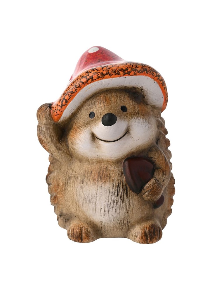 Widdop Brown Large Hedgehog In A Toadstool Hat - Image 2 of 4 Widdop Brown Large Hedgehog In A Toadstool Hat - Image 2 of 4