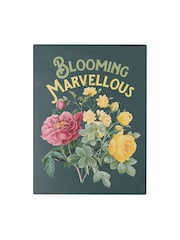 Widdop Green Blooming Marvelous Wall Plaque - Image 1 of 2