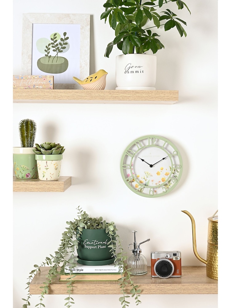 Widdop White Ceramic Plant Pot Grow Damn It - Image 2 of 2 Widdop White Ceramic Plant Pot Grow Damn It - Image 2 of 2