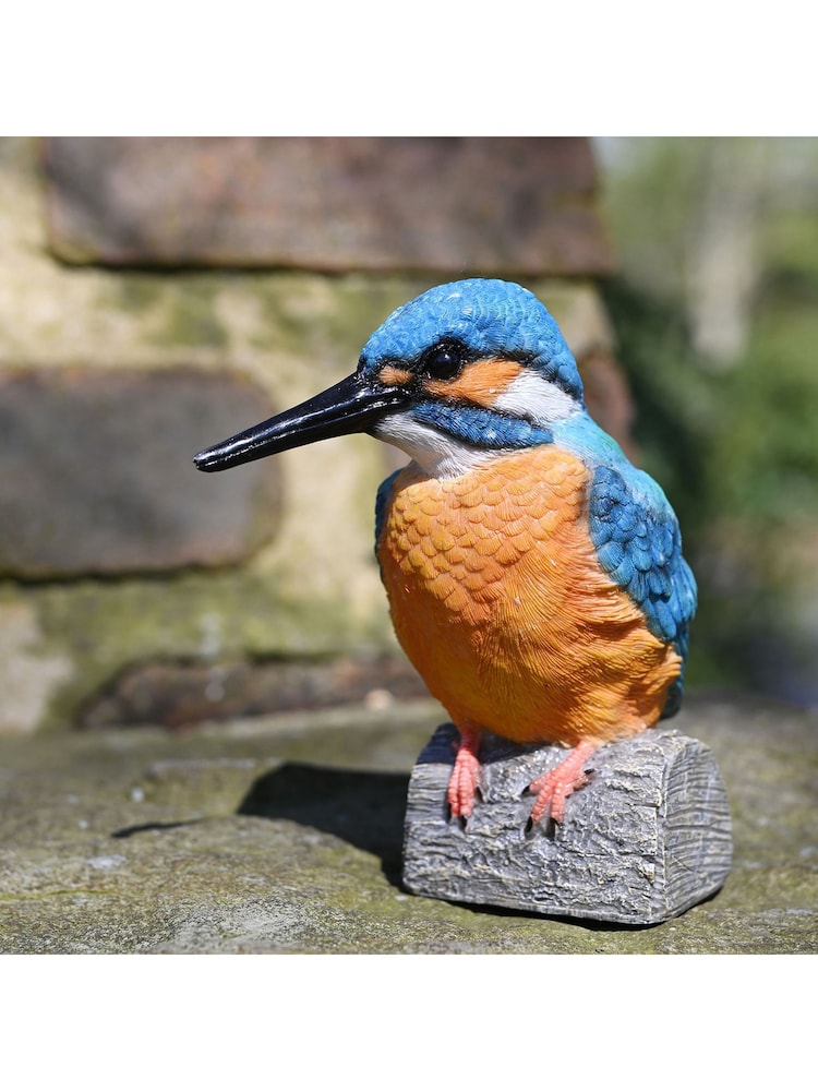 Widdop Orange Kingfisher On Branch Figurine - Image 1 of 4
