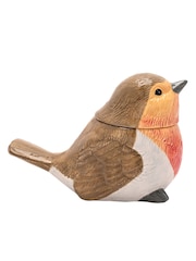 Widdop Brown Robin Storage Jar - Image 4 of 6