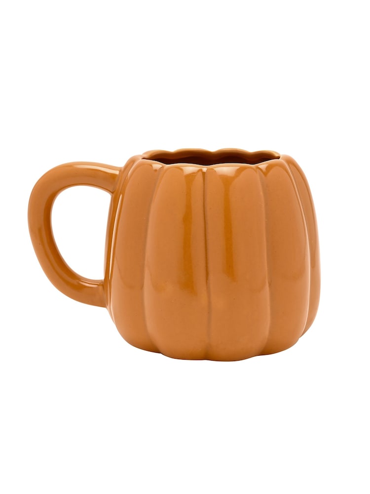 Widdop Orange Pumpkin Mug - Image 3 of 3 Widdop Orange Pumpkin Mug - Image 3 of 3