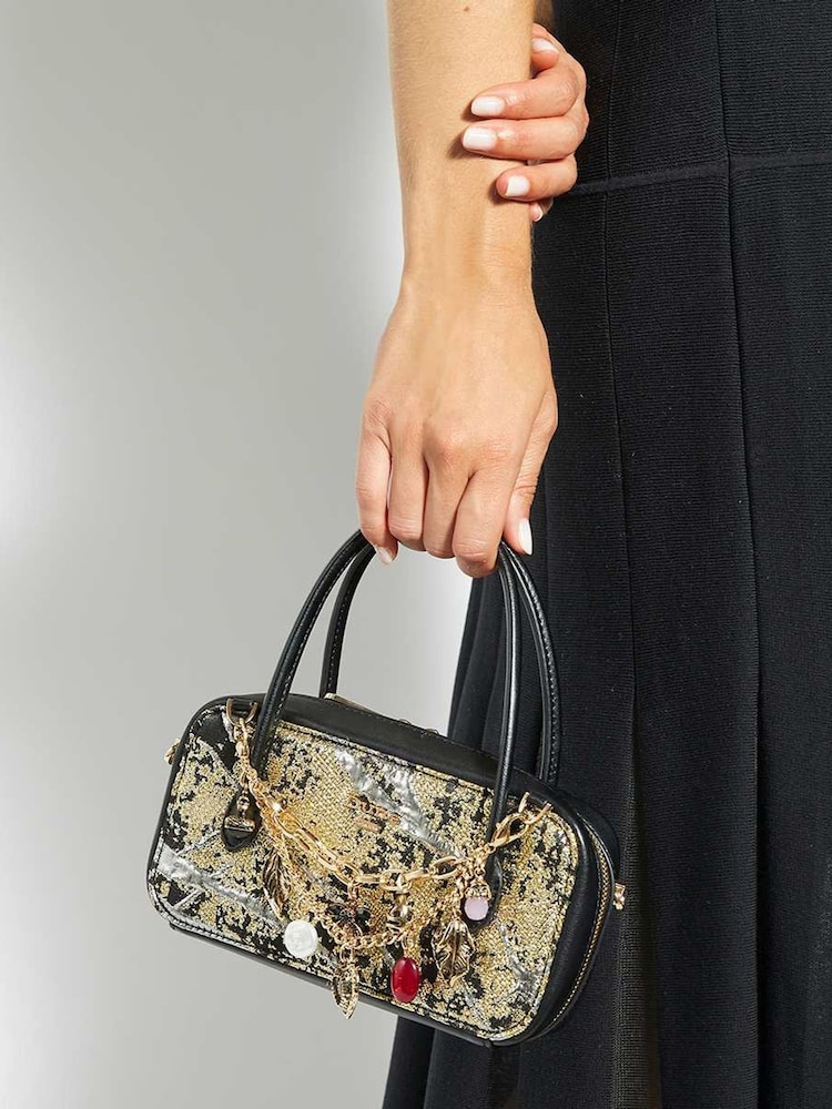 Dune London Black Song Micro Bag - Image 5 of 5