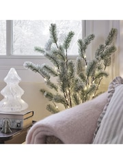Lights4fun Set of 3 Pre Lit Frosted Pine Micro LED Branches - Image 3 of 3