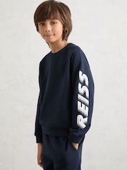 Reiss Navy Cory T-Shirt - Image 3 of 4