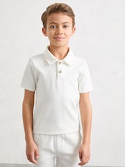 Reiss White Forno Polo Shirts - Image 3 of 4