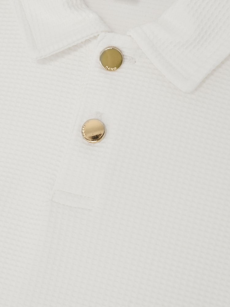 Reiss White Forno Polo Shirts - Image 4 of 4