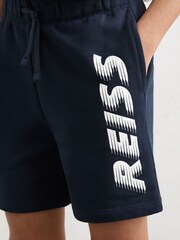 Reiss Navy Terek Shorts - Image 3 of 4