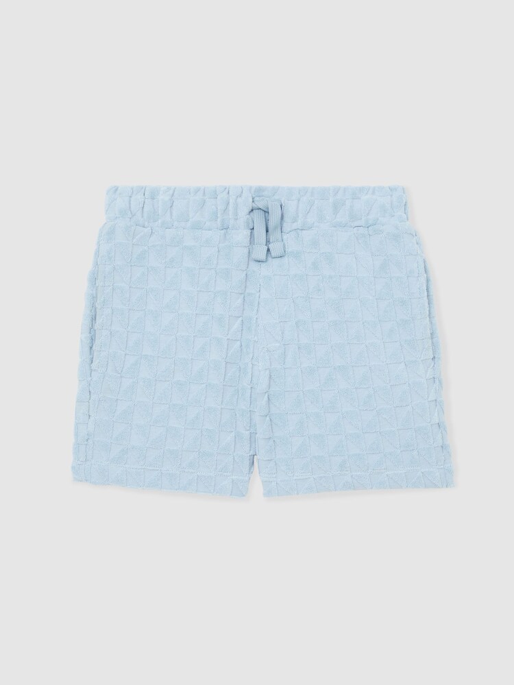 Reiss Soft Blue Piro Shorts - Image 1 of 5 Reiss Soft Blue Piro Shorts - Image 1 of 5
