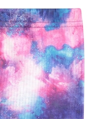 Mountain Warehouse Purple Talus Printed Baselayer-Top & Pants Set - Image 8 of 8