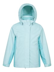 Mountain Warehouse Blue Lightning II  3 in 1 Waterproof Jacket - Image 2 of 6