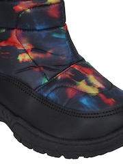 Rojo - Botas de nieve estampadas Caribou de Mountain Warehouse - Imagen 5 de 7