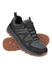 Mountain Warehouse Grey Route  Outdoor Waterproof Walking Shoes - Image 1 of 6