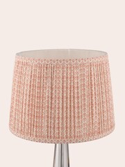 Laura Ashley Pink Gwendolen Printed Cotton Easyfit Lamp Shade Ceiling Light - Image 3 of 4