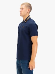 Luke 1977 Throop Zip Neck Polo Shirt - Image 3 of 6