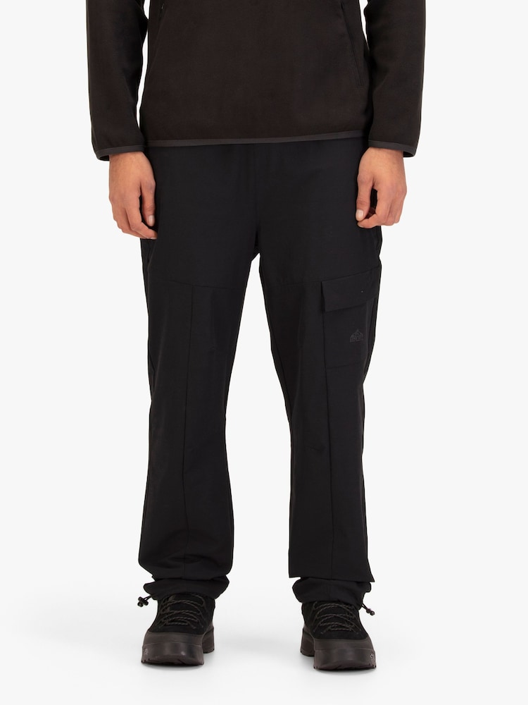 Luke 1977 Locana Tech Black Joggers - Image 1 of 8