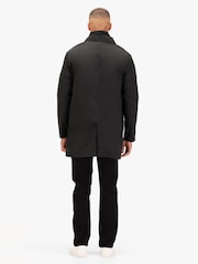 Luke 1977 Hat Trick Black Coat With Inner Gilet - Image 2 of 8