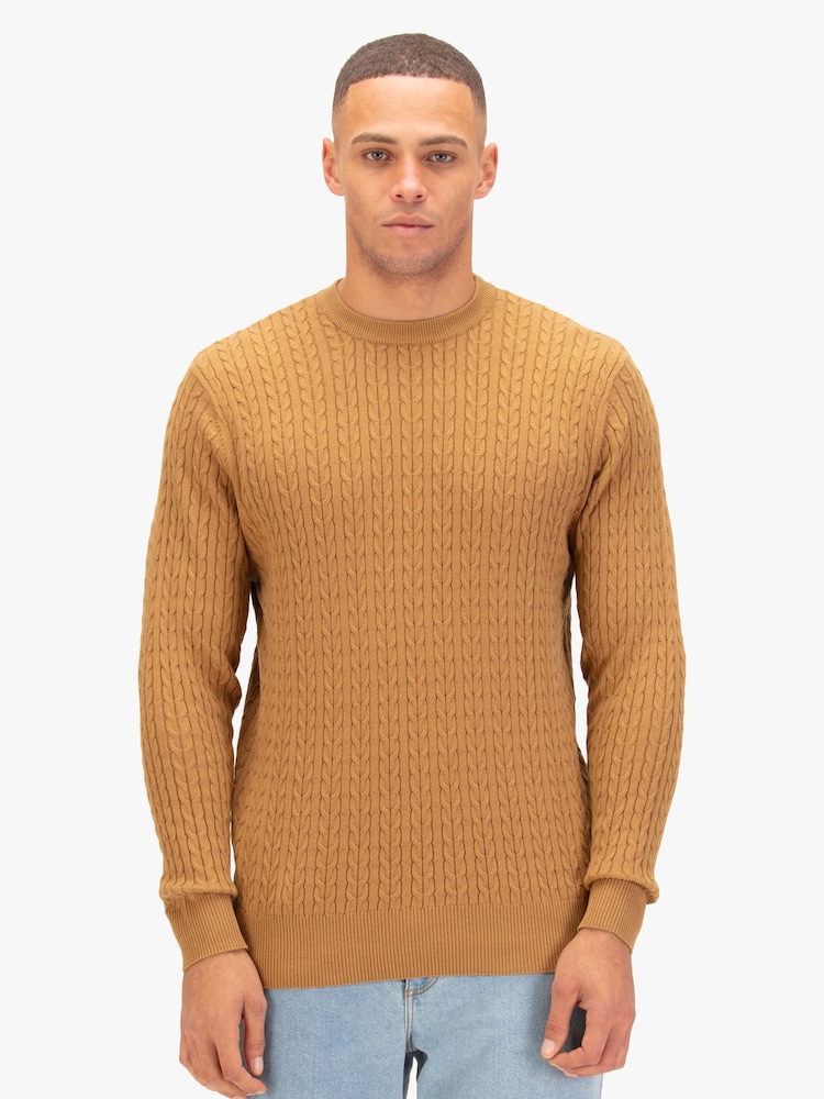 Luke 1977 The Hamptons Knitted Jumper Dark Green - Image 1 of 6 Luke 1977 The Hamptons Knitted Jumper Dark Green - Image 1 of 6