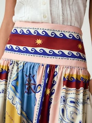 Nautical Print - Katoenen midirok - Afbeelding 5 van 9