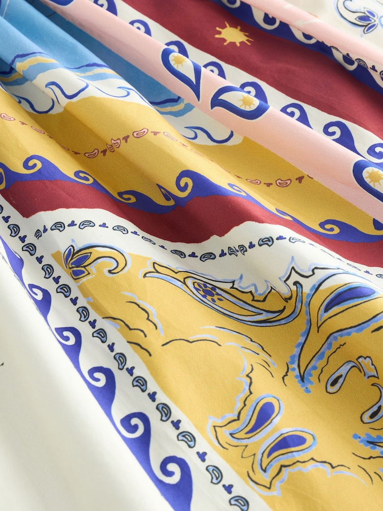 Nautical Print - Katoenen midirok - Afbeelding 9 van 9