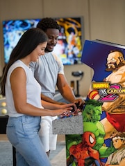 Arcade 1 Blue Marvel vs Capcom 2 Arcade Machine - Image 1 of 6