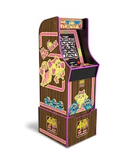Arcade 1 Brown Ms. Pac-Man 40th Anniversary Arcade Machine - Image 3 of 6