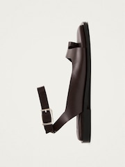 Alohas Brown Tebas Leather Sandals - Image 3 of 5