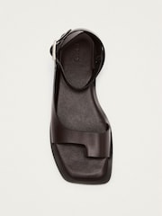 Alohas Brown Tebas Leather Sandals - Image 4 of 5