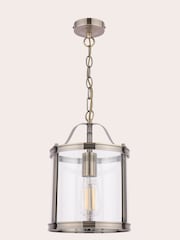 Laura Ashley Brass Harrington Lantern 1 Light Ceiling Light - Image 4 of 5
