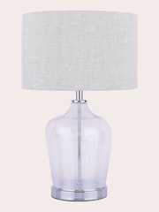 Laura Ashley Clear Ockley Touch Table Lamp - Image 4 of 5