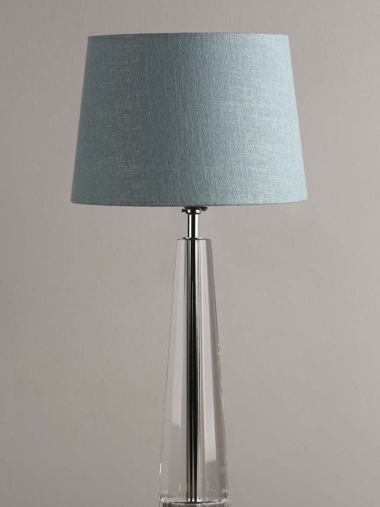 Laura Ashley Clear Blake Crystal Table Lamp Base - Image 2 of 5 Laura Ashley Clear Blake Crystal Table Lamp Base - Image 2 of 5
