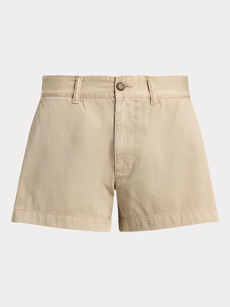 Polo Ralph Lauren Natural Cotton Chino Classic Shorts - Image 5 of 5