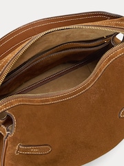 Polo Ralph Lauren Brown Leather Large Satchel Bag - Image 7 of 8