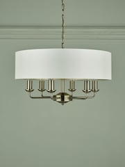 Laura Ashley Brass Sorrento Large Ceiling Light - Image 2 of 6