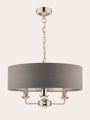 Laura Ashley Charcoal Sorrento Ceiling Light - Image 4 of 6