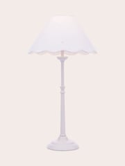 Laura Ashley White Cordwell Table Lamp - Image 3 of 7