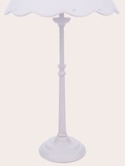 Laura Ashley White Cordwell Table Lamp - Image 6 of 7
