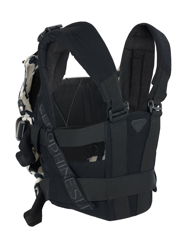 Seraphine Monochrome CARIPOD Baby Carrier in Cotton Canvas - Image 7 of 7