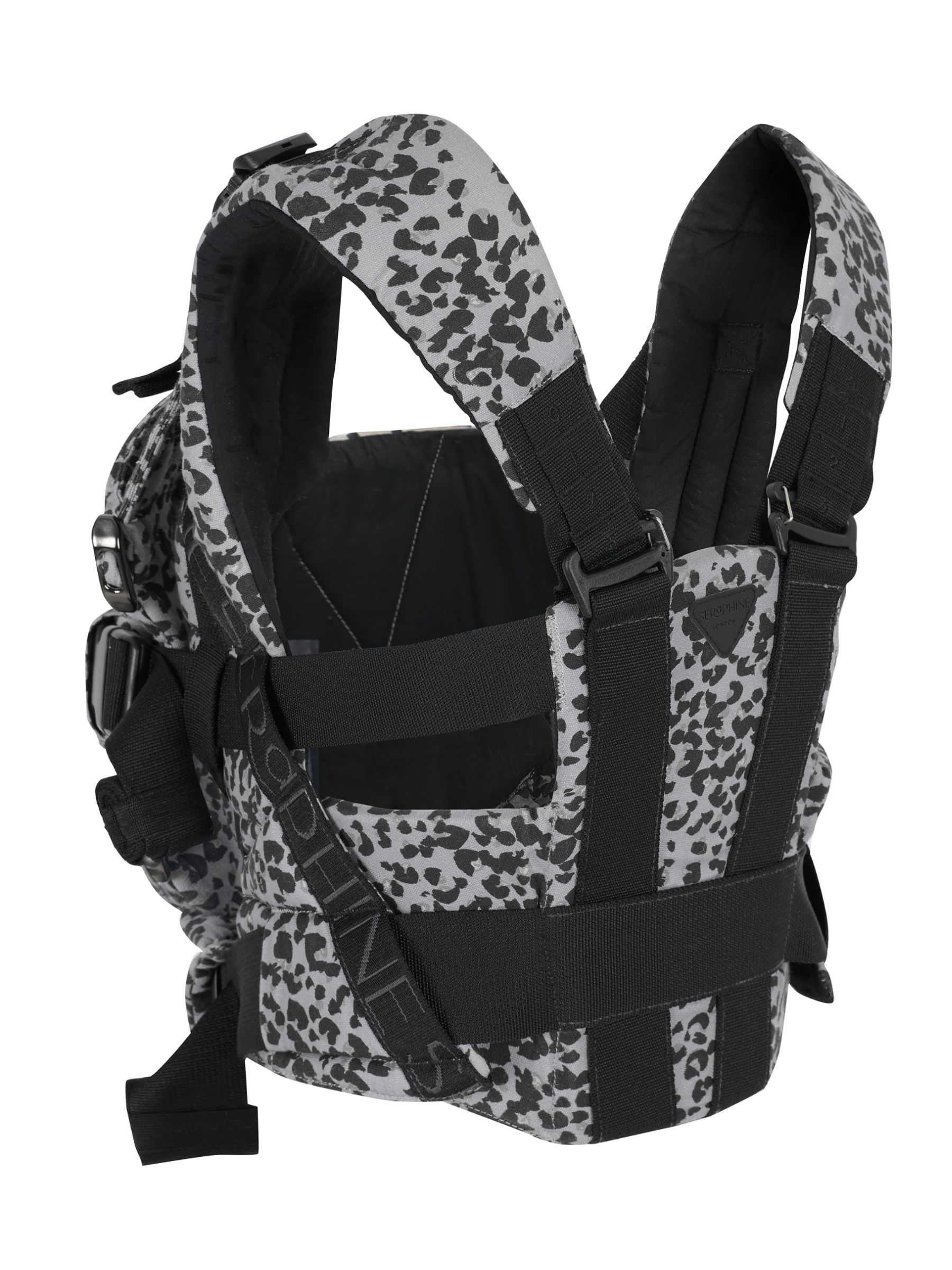 Buy Seraphine Grey Animal CARIPOD Baby Carrier in Cotton Canvas