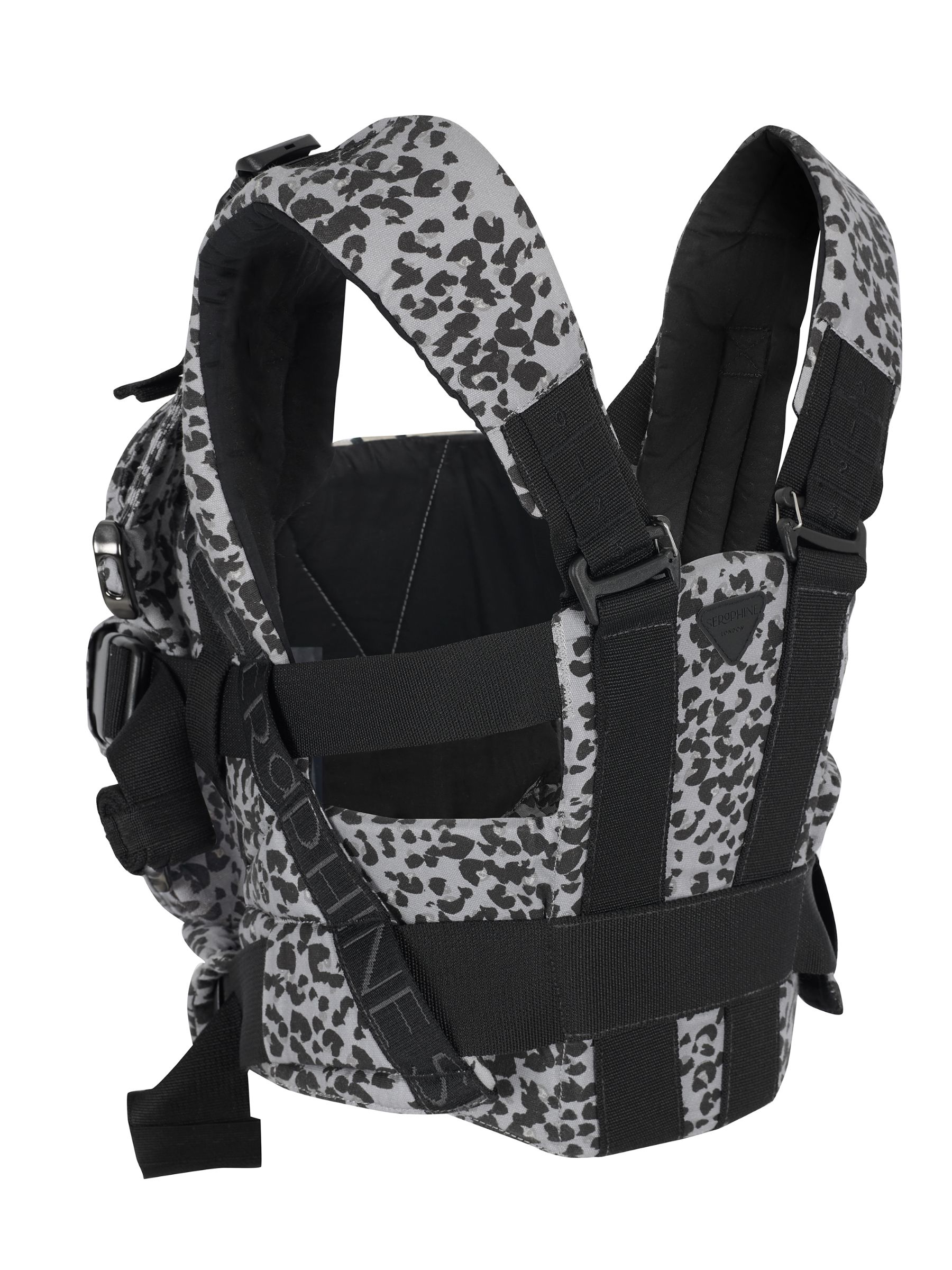 Buy Seraphine Grey Animal CARIPOD Baby Carrier in Cotton Canvas