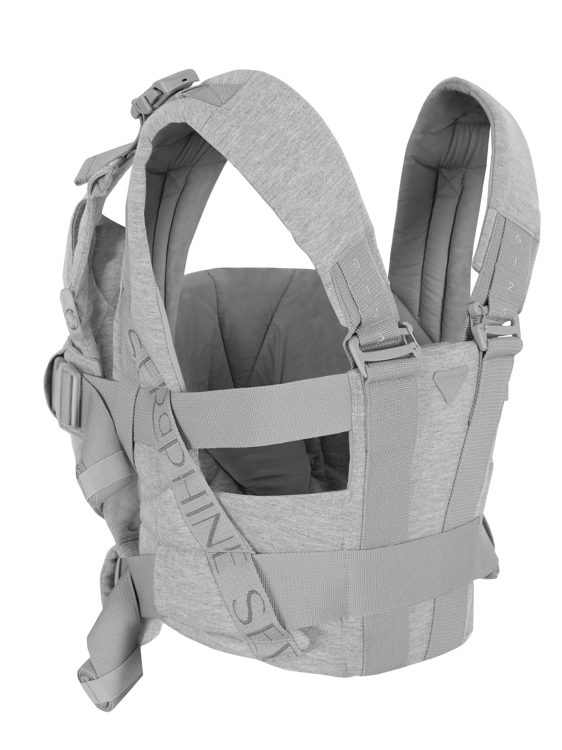 Buy Seraphine Grey Marl CARIPOD Baby Carrier in Cotton Canvas from
