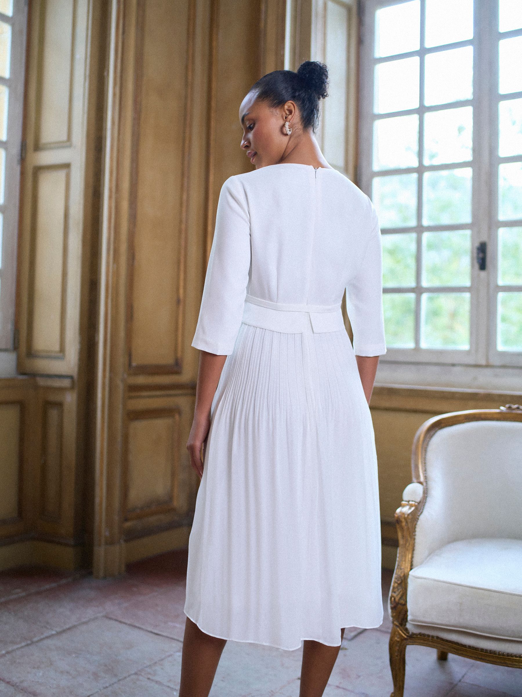 Buy Seraphine White Ivory Maternity Premium Occasion Bridal Dress